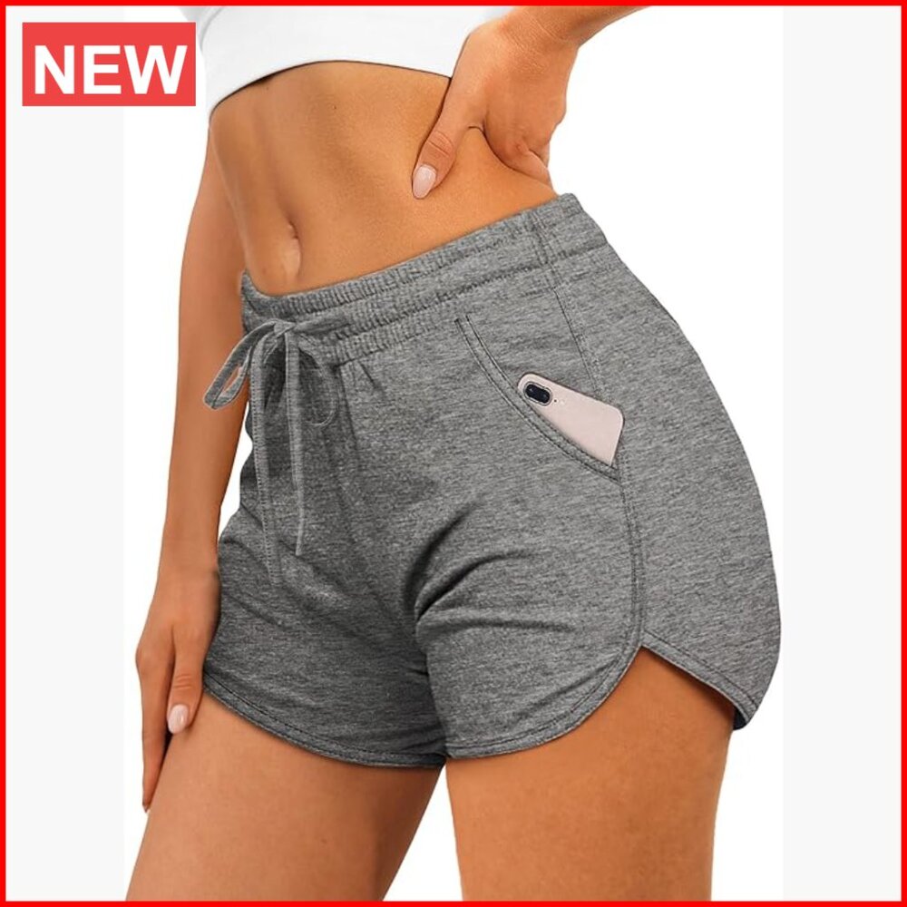 Polyester Athletic Shorts With Drawstring And Poc… - image 1
